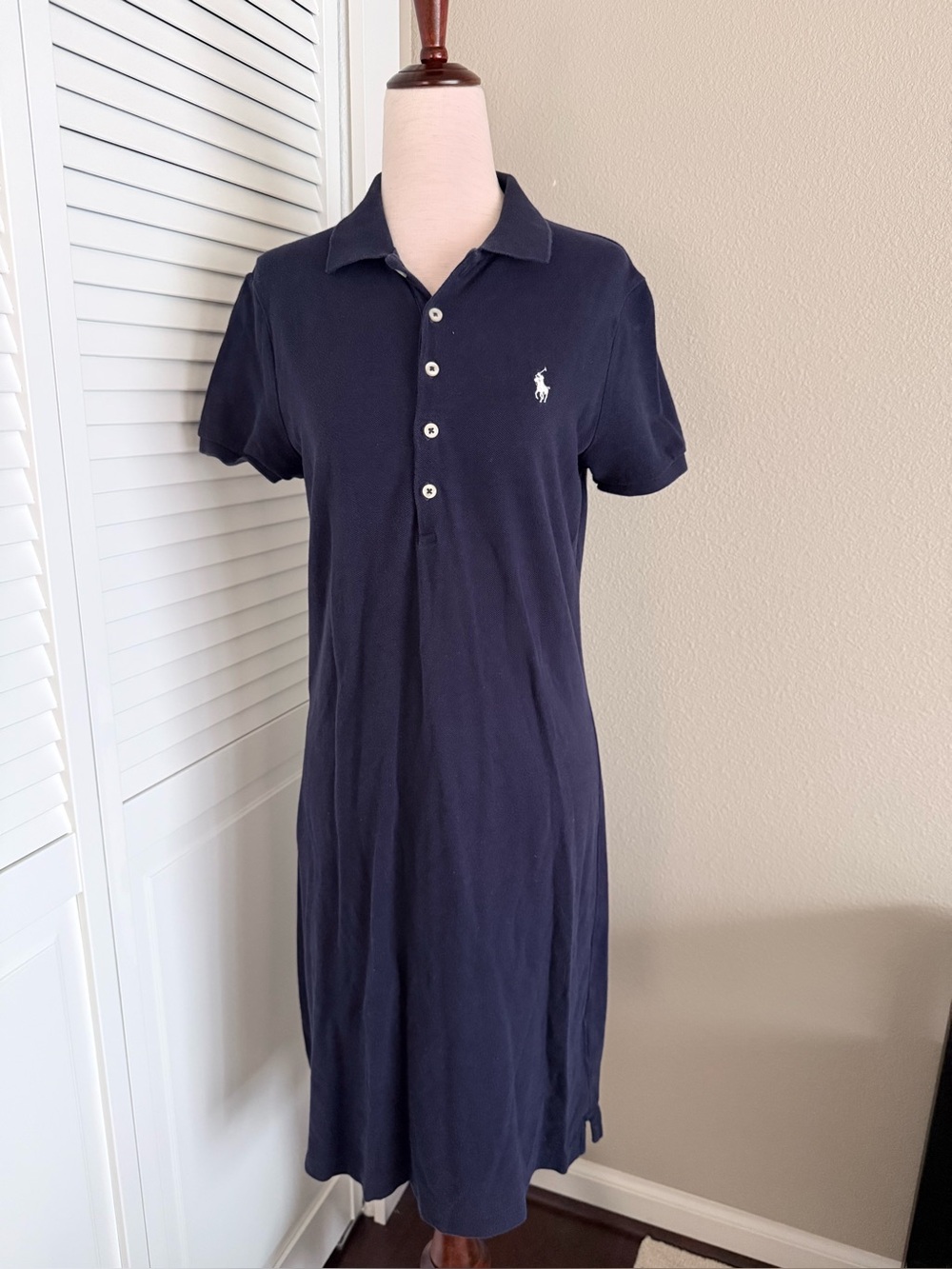 Polo by Ralph Lauren Navy Polo Shirt Dress Size Medium Excellent condition